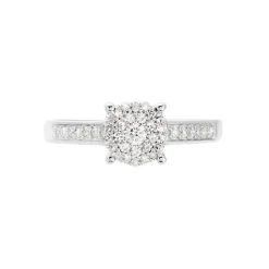 Bague Serena Or Blanc Diamant