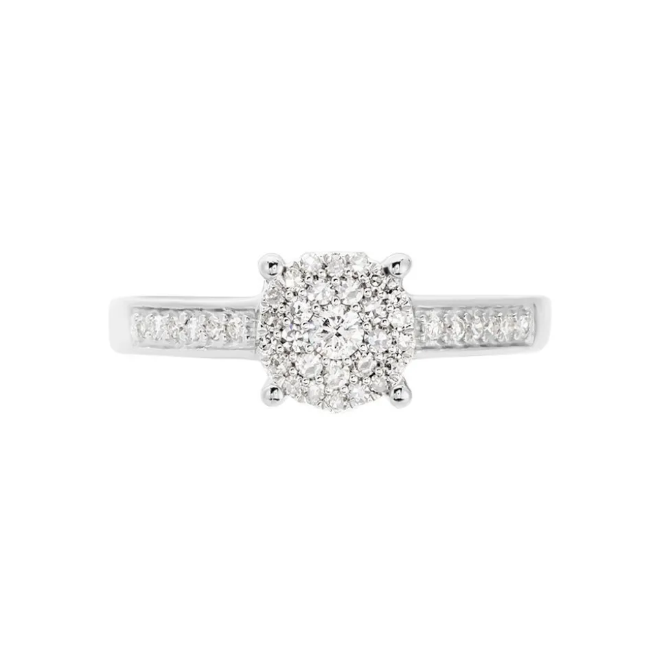 Bague Serena Or Blanc Diamant