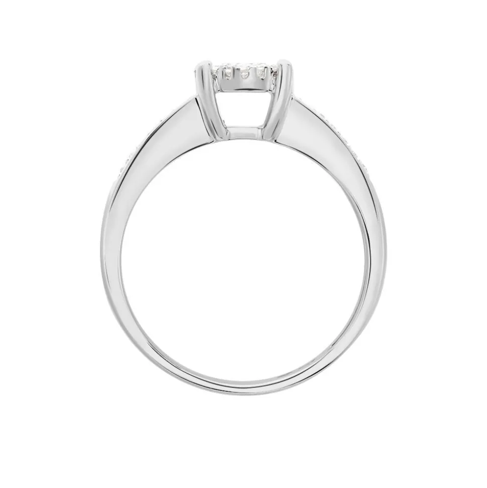Bague Serena Or Blanc Diamant