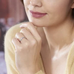 Bague Shadene Or Blanc Diamant|Marc Orian Online