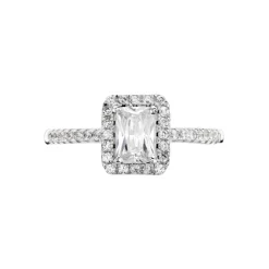 Bague Shanta Argent Blanc Oxyde De Zirconium|Marc Orian Best
