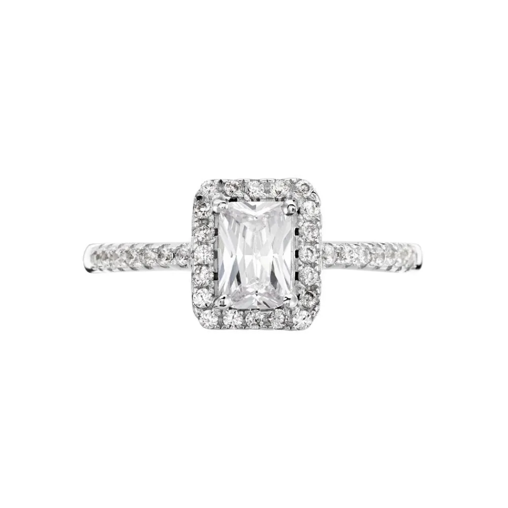 Bague Shanta Argent Blanc Oxyde De Zirconium|Marc Orian Best