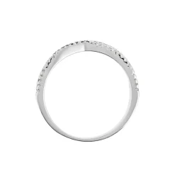 Bague Sharise Argent Blanc Oxyde De Zirconium|Marc Orian