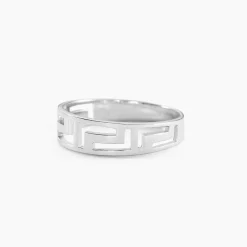 Bague Sidgy Argent Blanc|Marc Orian Sale