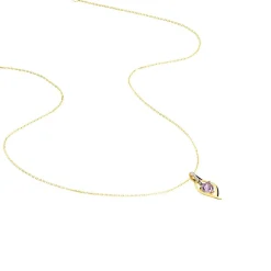 Bague Silucia Or Jaune Amethyste Et Oxyde De Zirconium|Marc Orian Outlet