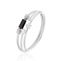 Bague Soaad Argent Blanc Oxyde De Zirconium