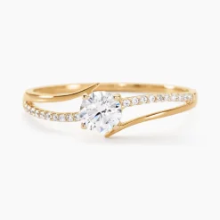 Bague Solitaire Abelia Or Jaune Oxyde De Zirconium|Marc Orian Hot