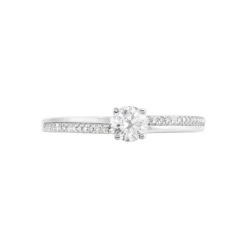 Bague Solitaire Alexandra Or Blanc Diamant|Marc Orian Outlet
