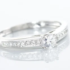 Bague Solitaire Aramis Or Blanc Diamant|Marc Orian Sale