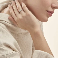 Bague Solitaire Aramis Or Blanc Diamant|Marc Orian Sale