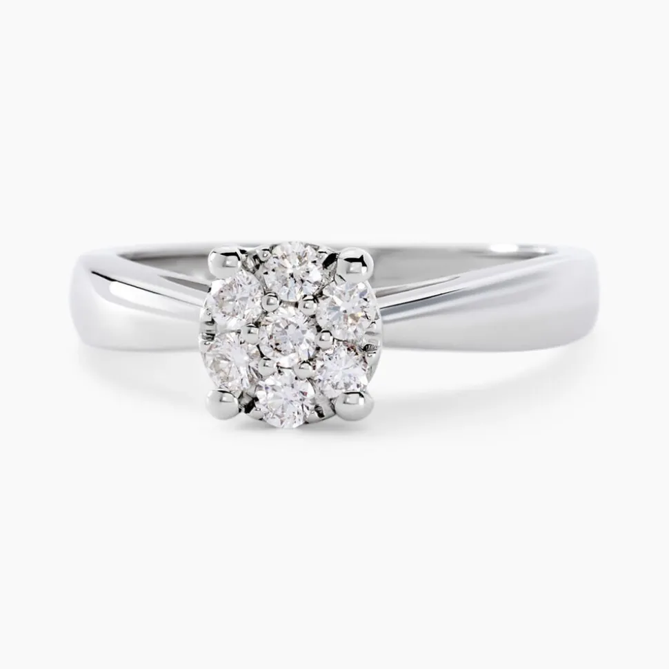 Bague Solitaire Artemis Or Blanc Diamant