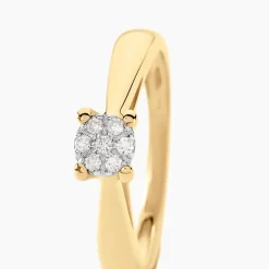 Bague Solitaire Artemis Or Jaune Diamant|Marc Orian New