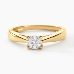 Bague Solitaire Artemis Or Jaune Diamant|Marc Orian New