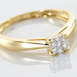 Bague Solitaire Artemis Or Jaune Diamant|Marc Orian New