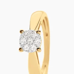 Bague Solitaire Artemis Or Jaune Diamant|Marc Orian Clearance