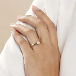 Bague Solitaire Artemis Or Jaune Diamant|Marc Orian Clearance