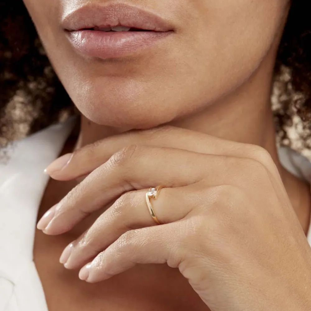 Bague Solitaire Camilia De Zirconium|Marc Orian Best
