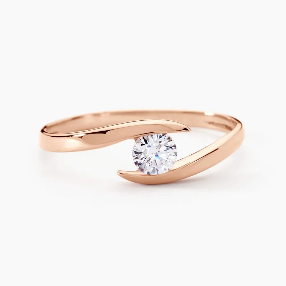 Bague Solitaire Camilia De Zirconium|Marc Orian