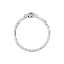 Bague Solitaire Carren Argent Blanc Oxyde De Zirconium|Marc Orian Hot