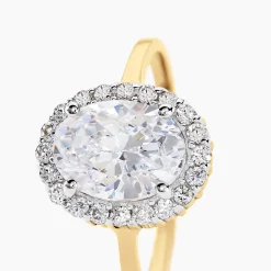Bague Solitaire Cillie Or Jaune Oxyde De Zirconium|Marc Orian Sale