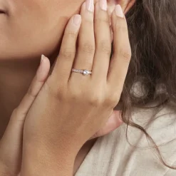 Bague Solitaire Dayna De Zirconium|Marc Orian New
