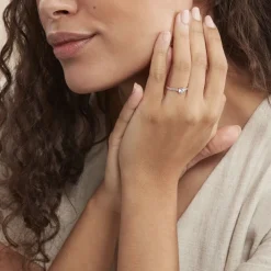 Bague Solitaire Dayna De Zirconium|Marc Orian New