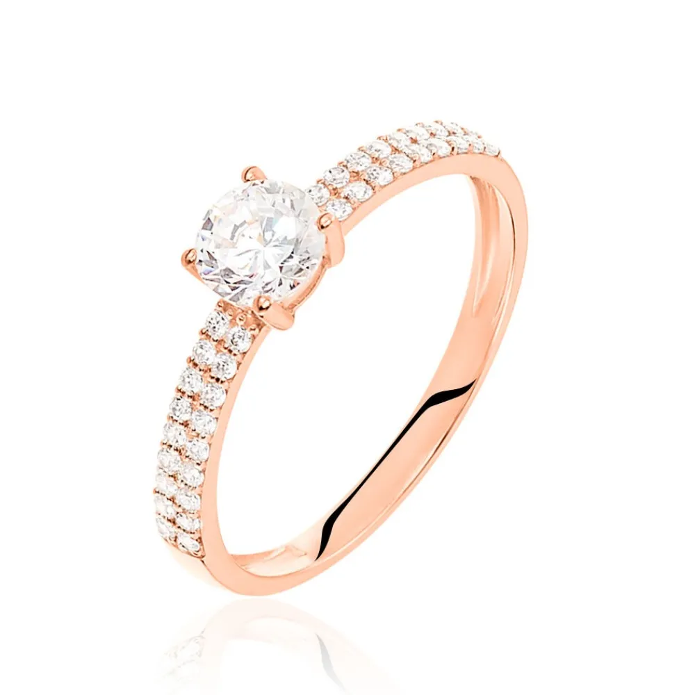 Bague Solitaire Dayna De Zirconium|Marc Orian New