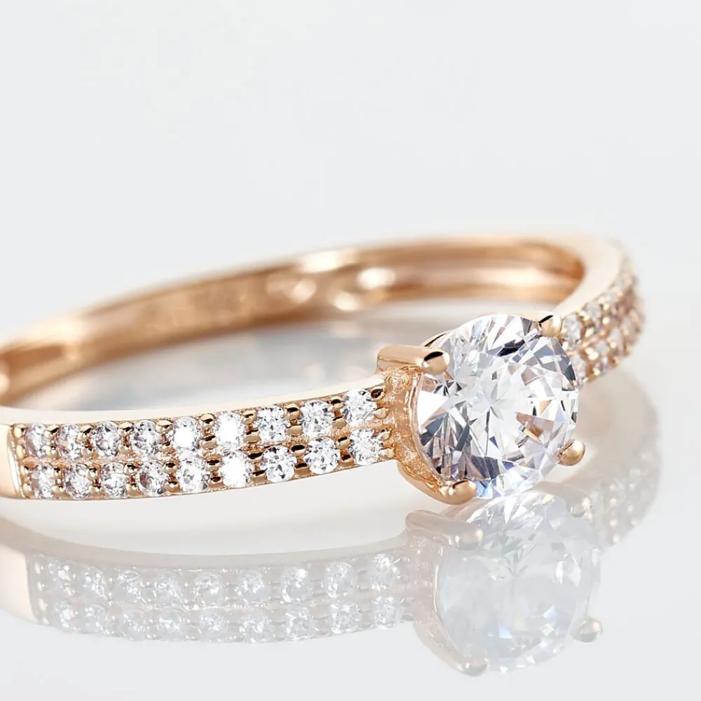 Bague Solitaire Dayna De Zirconium|Marc Orian New