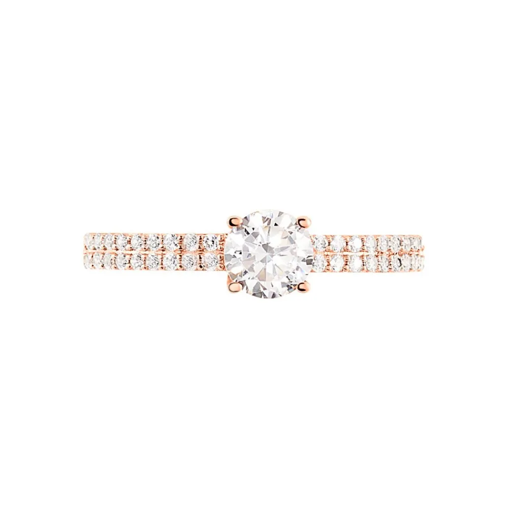 Bague Solitaire Dayna De Zirconium|Marc Orian New