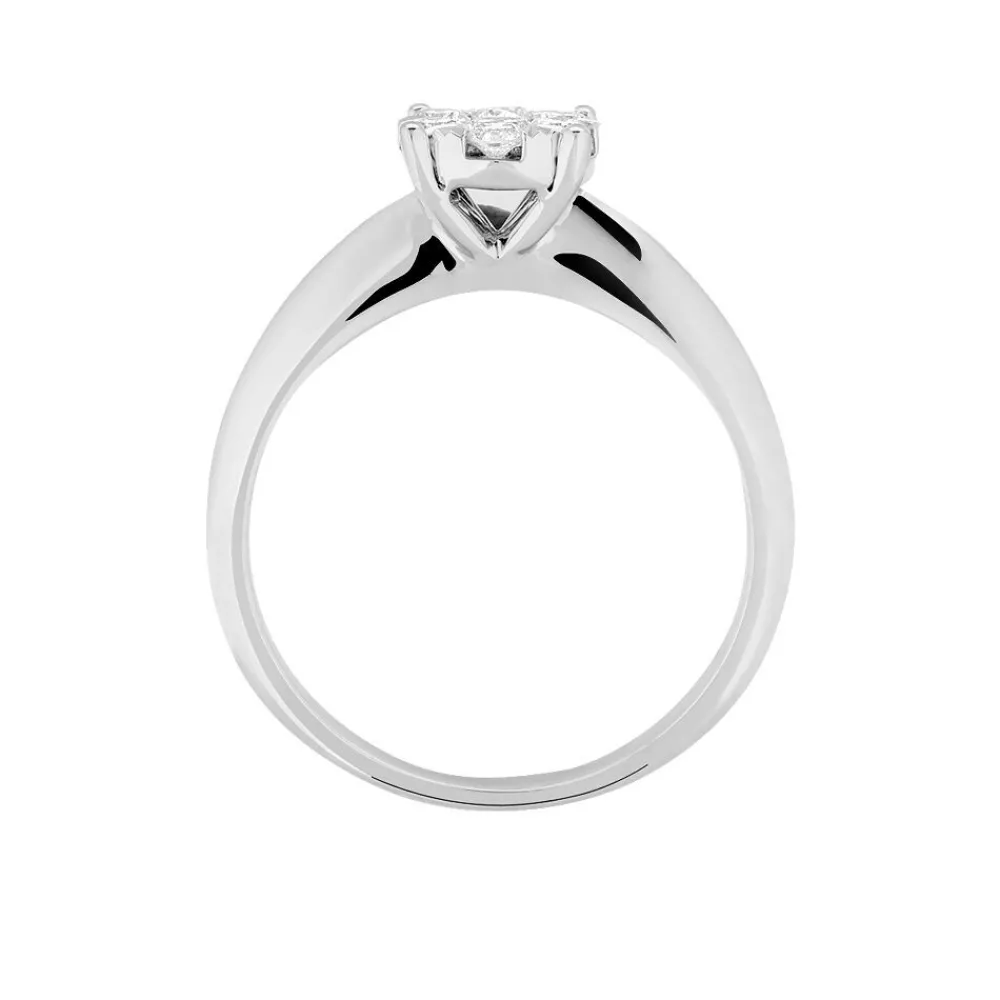 Bague Solitaire Dream Or Blanc Diamant|Marc Orian Hot
