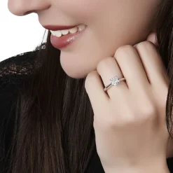 Bague Solitaire Dream Or Blanc Diamant|Marc Orian Hot