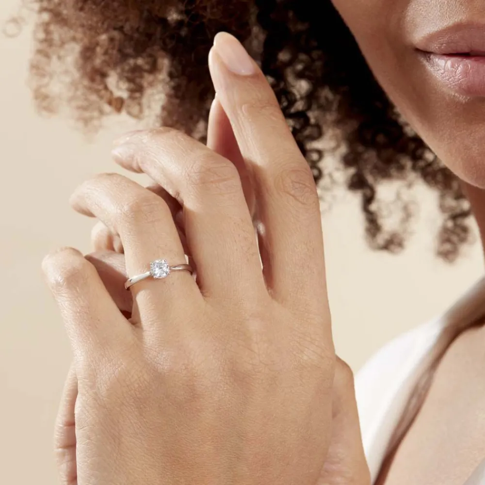 Bague Solitaire Elyana De Zirconium|Marc Orian Best