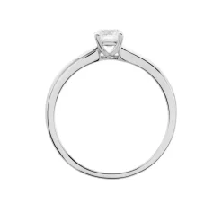 Bague Solitaire Flora Or Blanc Diamant|Marc Orian Best