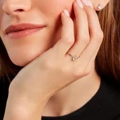 Bague Solitaire Goutte Or Jaune Topaze|Marc Orian Clearance