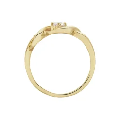Bague Solitaire Jaume Plaqué Or Oxyde De Zirconium|Marc Orian Hot