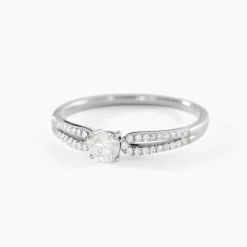 Bague Solitaire Katalina Or Blanc Diamant