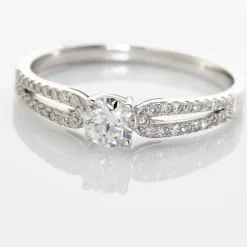 Bague Solitaire Katalina Or Blanc Diamant|Marc Orian Clearance