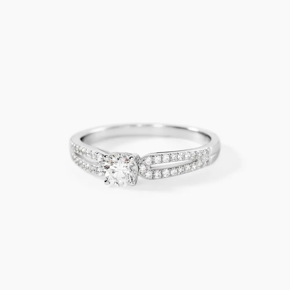 Bague Solitaire Katalina Or Blanc Diamant|Marc Orian Clearance
