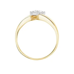 Bague Solitaire Lysia Or Jaune Diamant