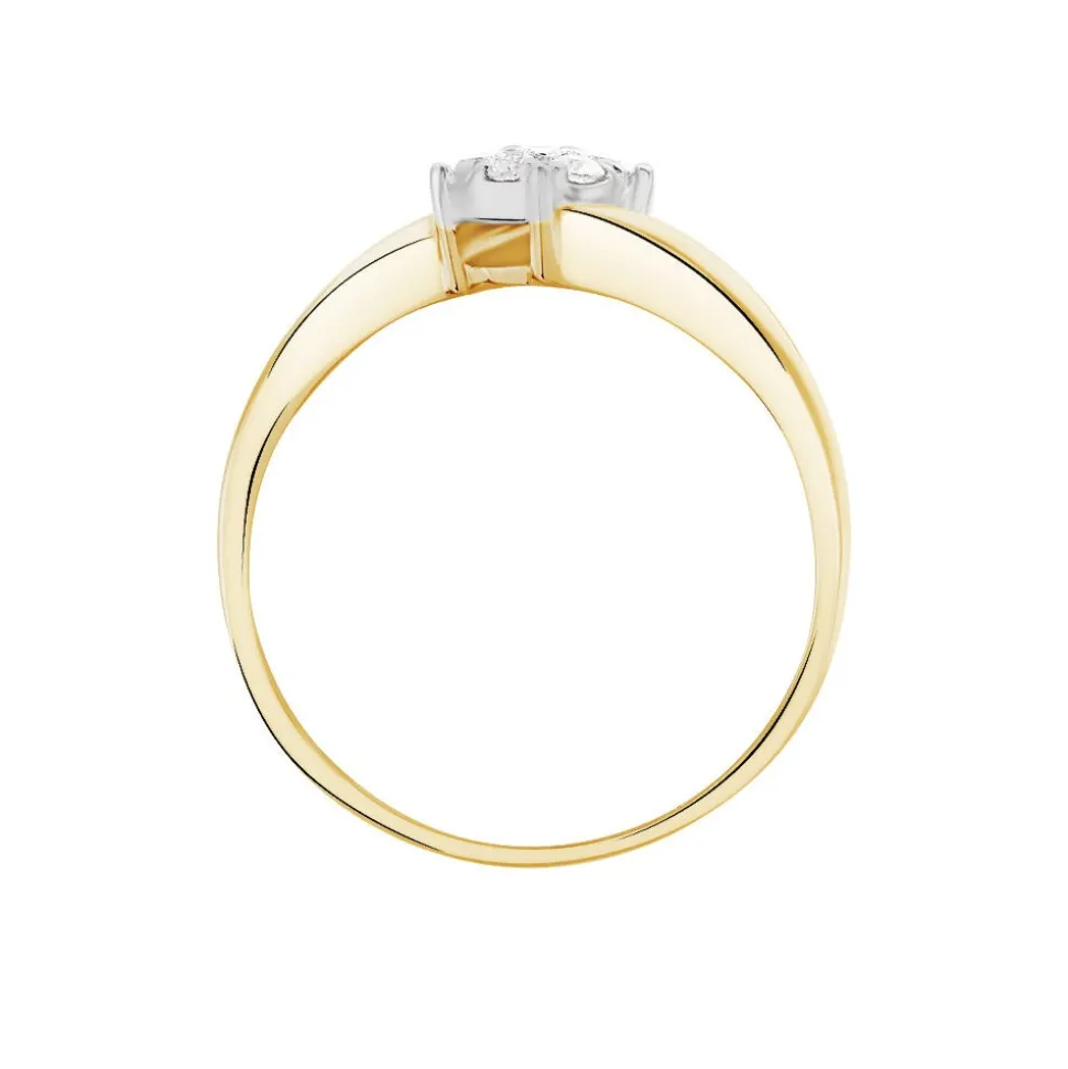 Bague Solitaire Lysia Or Jaune Diamant