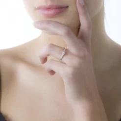 Bague Solitaire Mai-li Or Blanc Diamant|Marc Orian Online