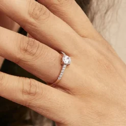 Bague Solitaire Manon De Zirconium|Marc Orian Hot