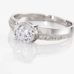 Bague Solitaire Messine De Zirconium|Marc Orian Online