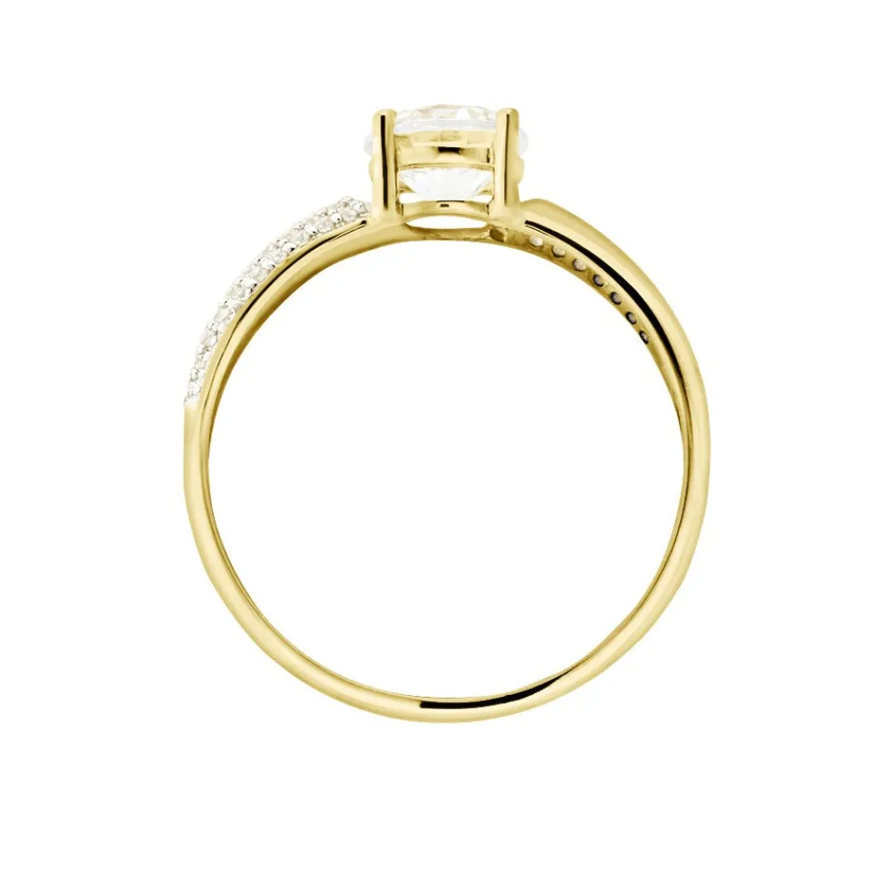 Bague Solitaire Messine De Zirconium|Marc Orian Hot