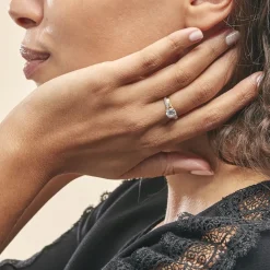 Bague Solitaire Messine De Zirconium|Marc Orian Hot