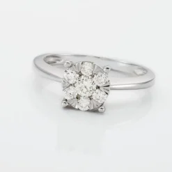 Bague Solitaire Or Blanc Dream Diamants