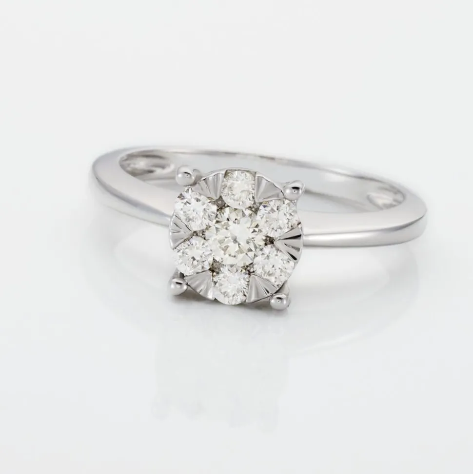 Bague Solitaire Or Blanc Dream Diamants