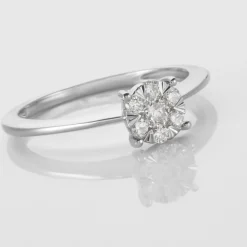 Bague Solitaire Or Blanc Dream Diamants|Marc Orian Clearance
