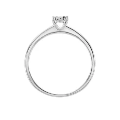 Bague Solitaire Or Blanc Dream Diamants|Marc Orian New