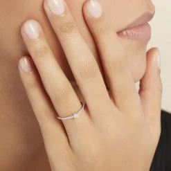 Bague Solitaire Or Blanc Nyala Diamants|Marc Orian Hot